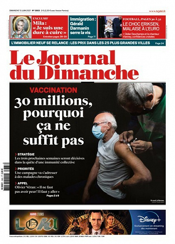 Le Journal du Dimanche - 13 Juin 2021