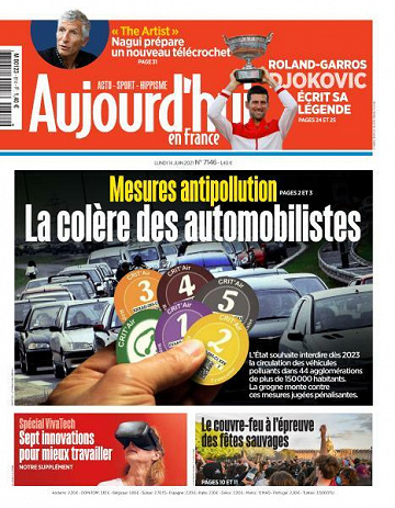 Aujourd’hui en France - 14 Juin 2021