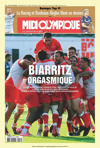 Midi Olympique Rouge - 14 au 20 Juin 2021
