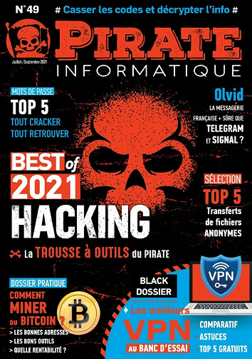 Pirate Informatique N°49 - Juillet-Septembre 2021