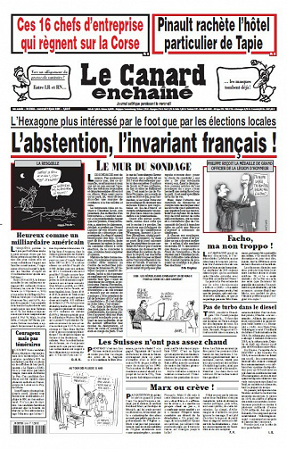 Le Canard enchaîné N°5249 - 16 Juin 2021