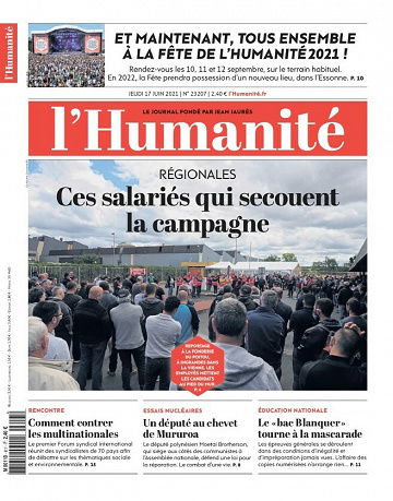 L'Humanité N°23207 - 17 Juin 2021