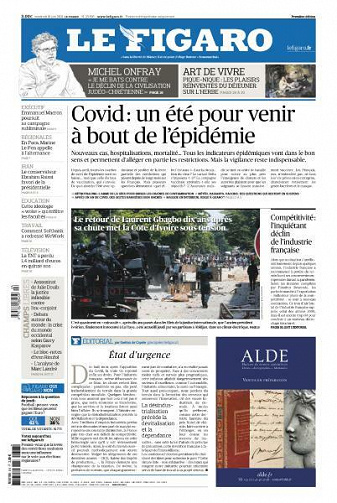 Le Figaro du Vendredi 18 Juin 2021