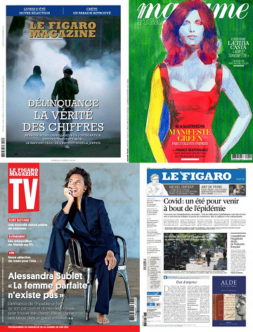 Pack Le Figaro et ses 3 suppléments - Vendredi 18 Juin 2021