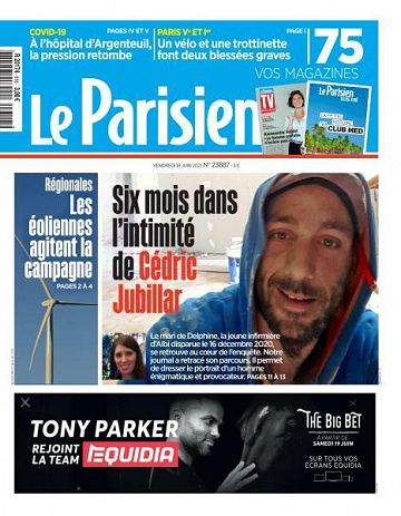 Le Parisien du Vendredi 18 Juin 2021