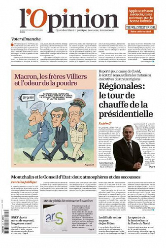 L’Opinion - 18-19 Juin 2021