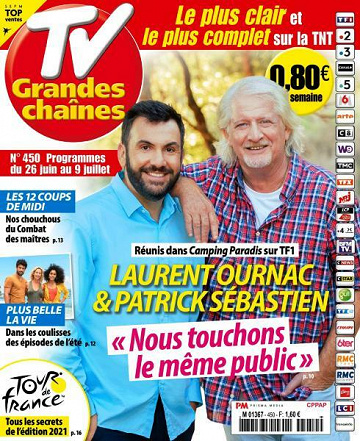 TV Grandes chaînes - 26 Juin 2021