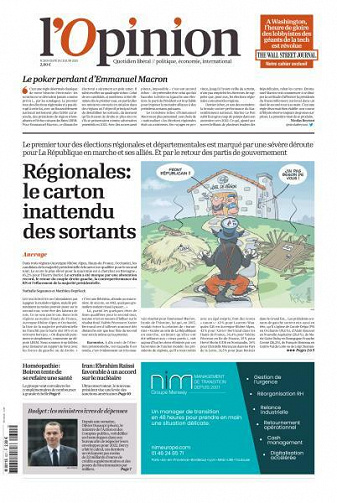 L’Opinion - 21 Juin 2021