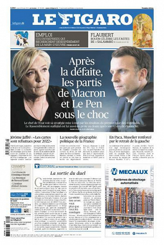 Le Figaro du Mardi 22 Juin 2021