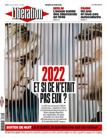 Libération du Mardi 22 Juin 2021