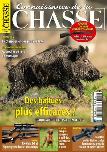 Connaissance de la Chasse - Juillet 2021