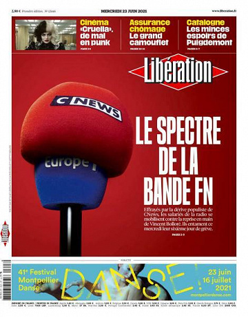 Libération du Mercredi 23 Juin 2021