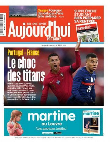 Aujourd’hui en France - 23 Juin 2021