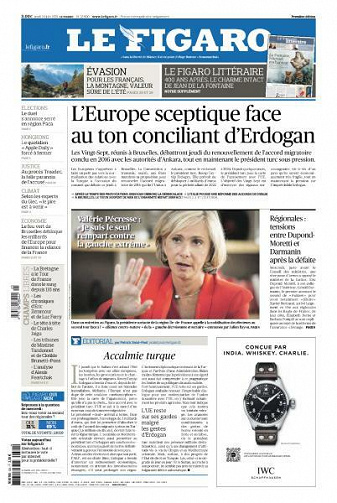 Le Figaro du Jeudi 24 Juin 2021