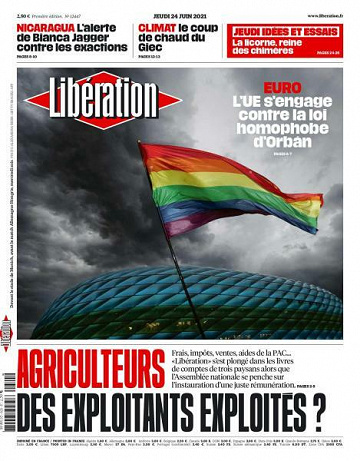 Libération du Jeudi 24 Juin 2021