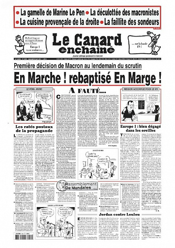 Le Canard Enchaîné N°5250 - 23 Juin 2021