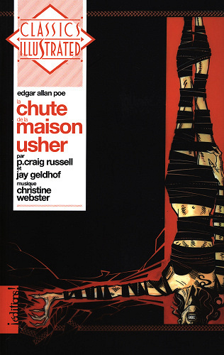 Classic Illustrated - La chute de la maison Usher