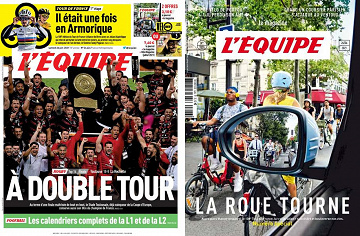 L’equipe du Samedi 26 Juin 2021