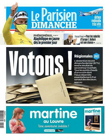 Le Parisien du Dimanche 27 Juin 2021