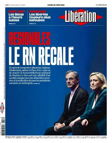 Libération du Lundi 28 Juin 2021