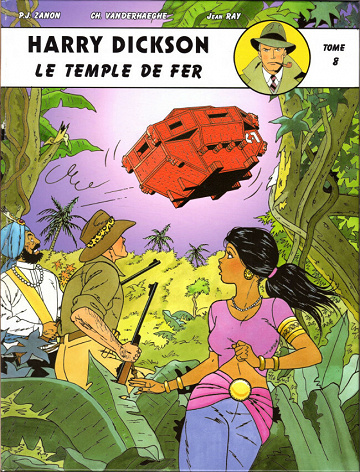 Harry Dickson (Vanderhaeghe/Zanon) - Tome 08 - Le temple de fer