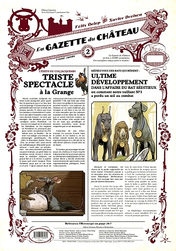 Le Château des Animaux - Tome 2 - La Gazette du Château 2