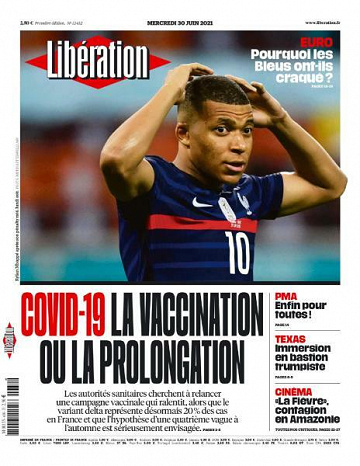 Libération du Mercredi 30 Juin 2021