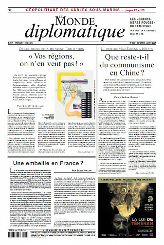 Le Monde Diplomatique N°808 - Juillet 2021