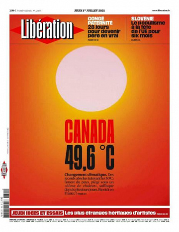 Libération du Jeudi 1er Juillet 2021