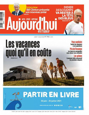 Aujourd'hui en France - 1 Juillet 2021
