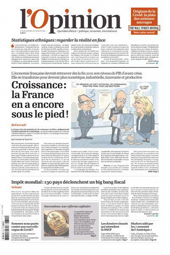 L’Opinion - 2-3 Juillet 2021