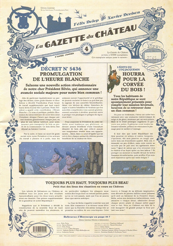Le Château des Animaux - La Gazette du Château 4