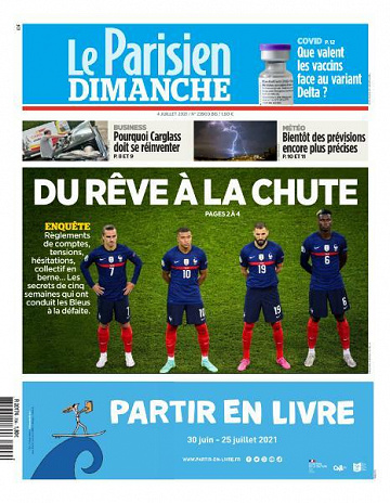 Le Parisien du Dimanche 4 Juillet 2021