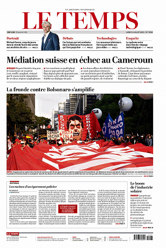 Le Temps du Lundi 5 Juillet 2021