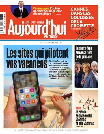 Aujourd'hui en France - Mardi 6 Juillet 2021