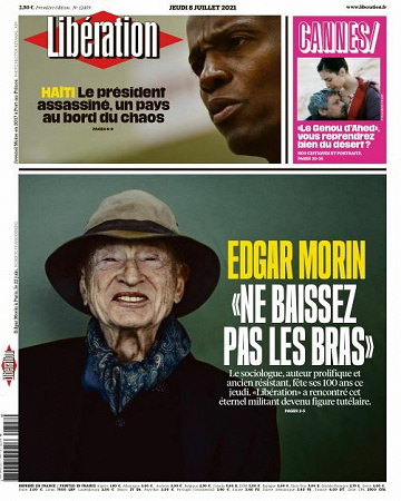 Libération du Jeudi 8 Juillet 2021