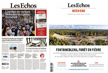 Pack Les Echos + Les Echos Week-end - Vendredi 9 Juillet 2021