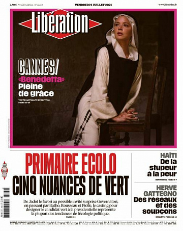 Libération du Vendredi 9 Juillet 2021
