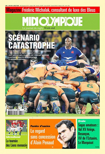 Midi Olympique du Vendredi 09 Juillet 2021