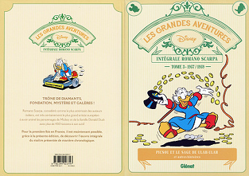 Disney - Les Grandes Aventures - L’intégrale de Romano Scarpa - Tome 3 - 1957-1959 - Picsou et le Sage de Ulah-Ulah et Autres Histoires