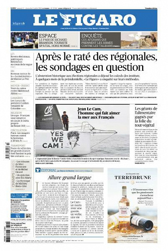 Le Figaro du Samedi 10 et Dimanche 11 Juillet 2021