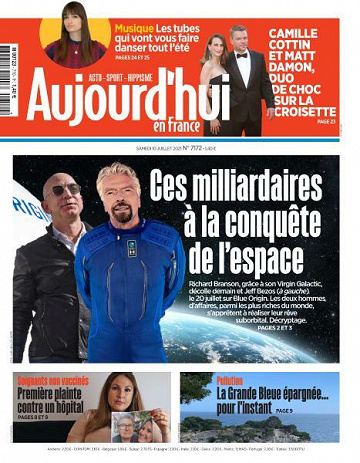 Aujourd’hui en France - 10 Juillet 2021