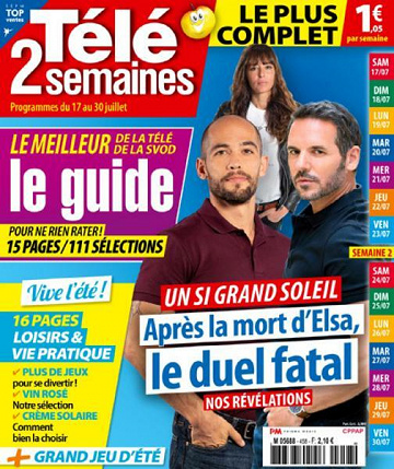 Télé 2 Semaines - 17 Juillet 2021