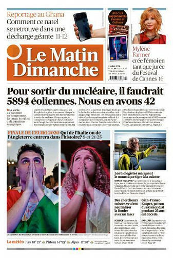 Le Matin Dimanche - 11 Juillet 2021