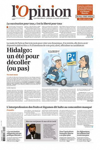 L’Opinion - 12 Juillet 2021