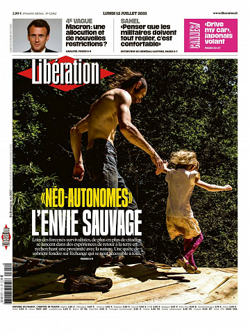 Libération du Lundi 12 Juillet 2021