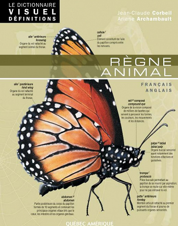 Le Dictionnaire Visuel Définitions - Règne animal - Ariane Archambault