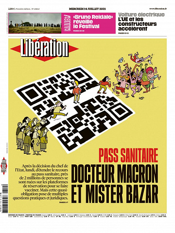 Libération du Mercredi 14 Juillet 2021