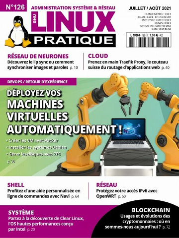 GNU Linux Pratique 126 : Déployez vos machines virtuelles automatiquement ! -J uillet / Aout 2021