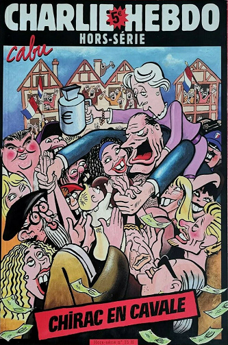 Charlie Hebdo - Chirac en cavale